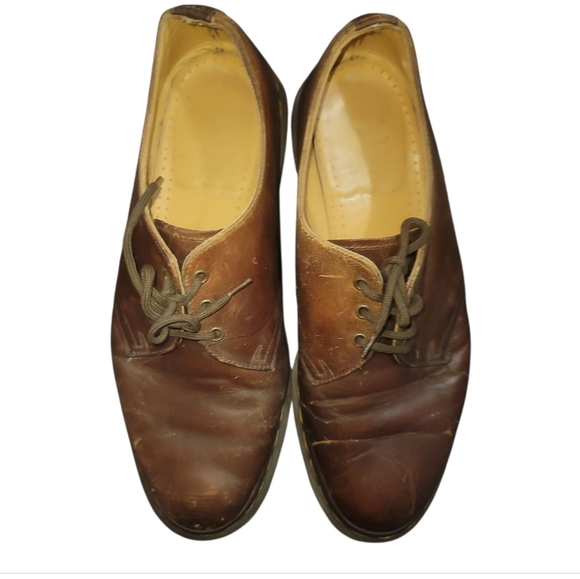 Dr. Martens doc 1561 oxford Brown Leather Shoes 9 m 10 w - Picture 3 of 7